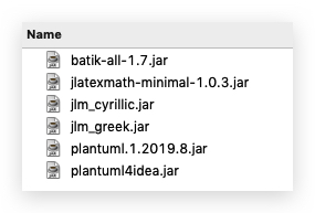 Mac 下Intellij 安装 Plantuml 插件 后不能渲染 数学 公式 的解决办法